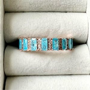 Bomb Party Size 9 - “Glitter On The Floor” Ring, RBP5870 (March Birthday)